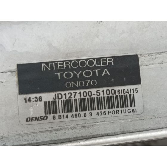 Intercooler Para Toyota Yaris