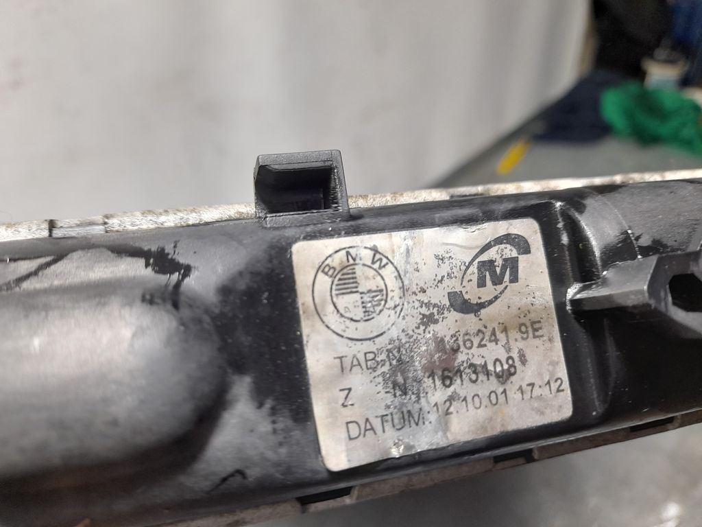 Radiador Agua Para Bmw Serie 3 Berlina