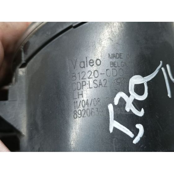 Faro Antiniebla Izquierdo Para Toyota Avensis Berlina