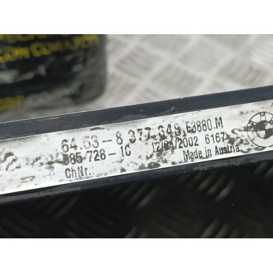Condensador / Radiador Aire Acondicionado Para Bmw Serie 3 Compact
