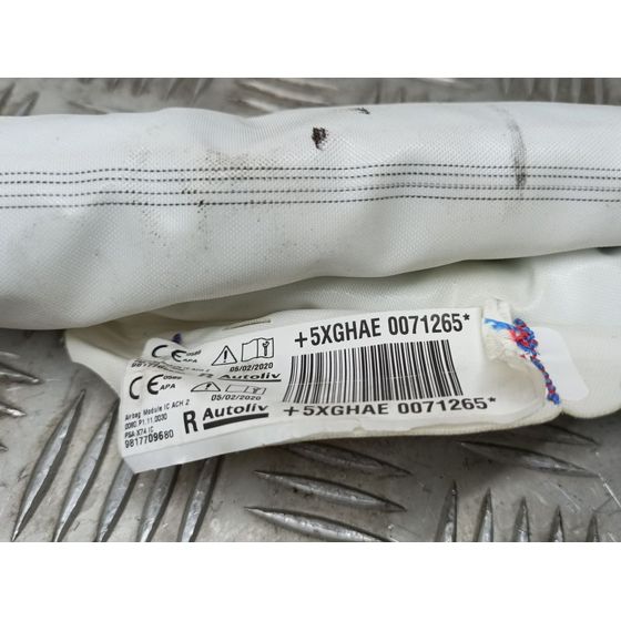 Airbag Cortina Delantero Derecho para Ds 7 Crossback