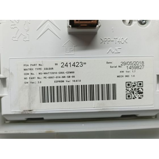 Cuadro Instrumentos Para Peugeot 2008