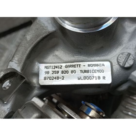 Turbocompresor para Peugeot 208