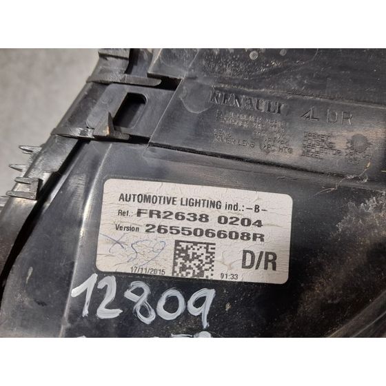 Piloto Trasero Derecho Para Renault Clio Iv