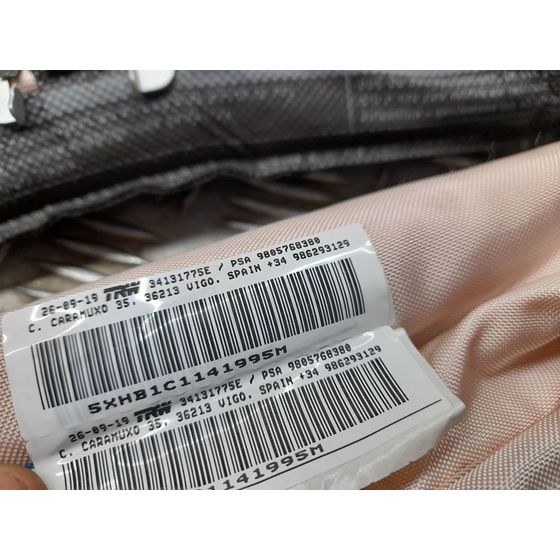 Airbag Cortina Delantero Derecho Para Peugeot 308