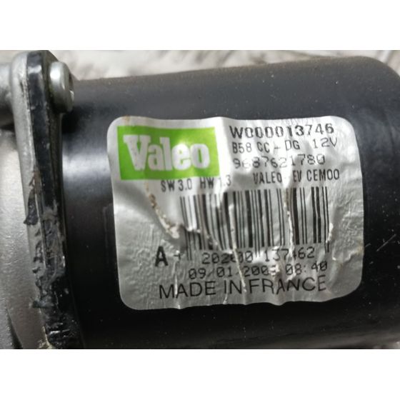 Motor Limpia Delantero Para Citroen C4 Picasso