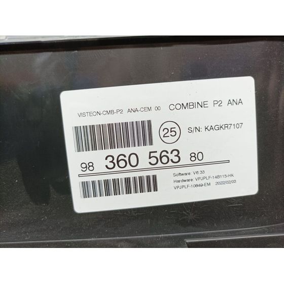 Cuadro Instrumentos Para Peugeot 208