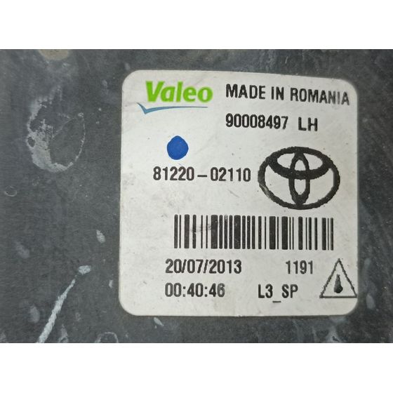 Faro Antiniebla Izquierdo Para Toyota Verso