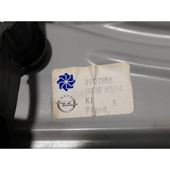 Elevalunas Delantero Derecho Para Opel Crossland X