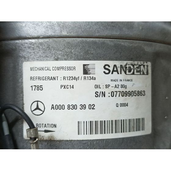 Compresor Aire Acondicionado Para Mercedes Sprinter Iii Plataforma Rwd / Awd