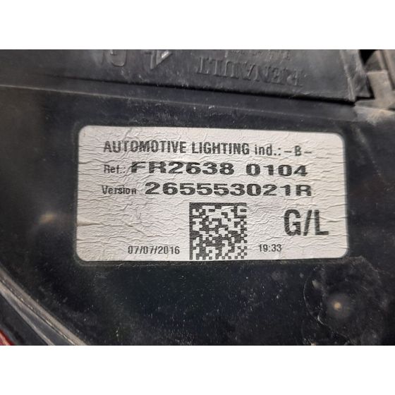 Piloto Trasero Izquierdo para Renault Clio Iv