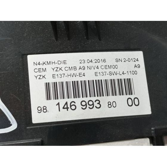 Cuadro Instrumentos Para Peugeot 2008