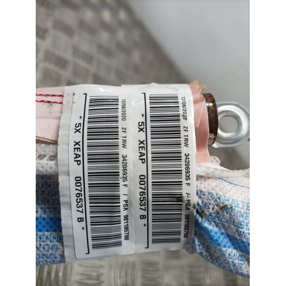 Airbag Cortina Delantero Derecho Para Citroen C3