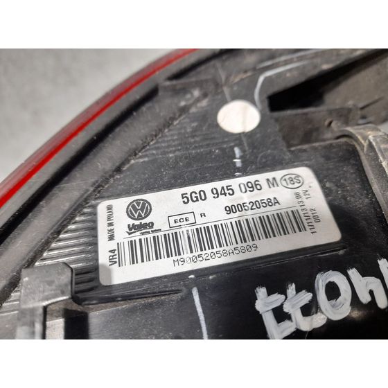 Piloto Trasero Derecho Para Volkswagen Golf Vii Lim.