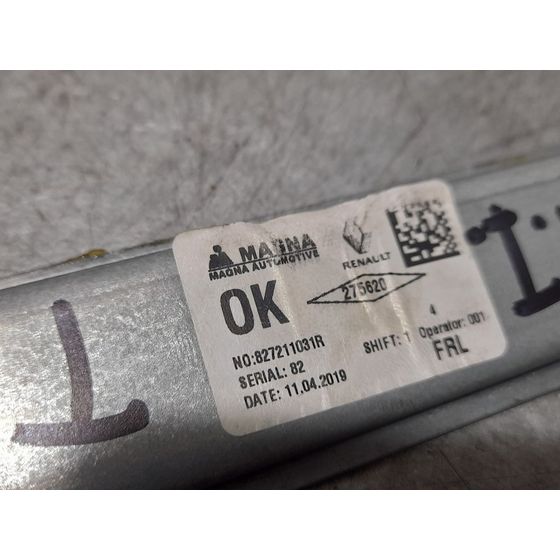 Elevalunas Trasero Izquierdo para Dacia Sandero