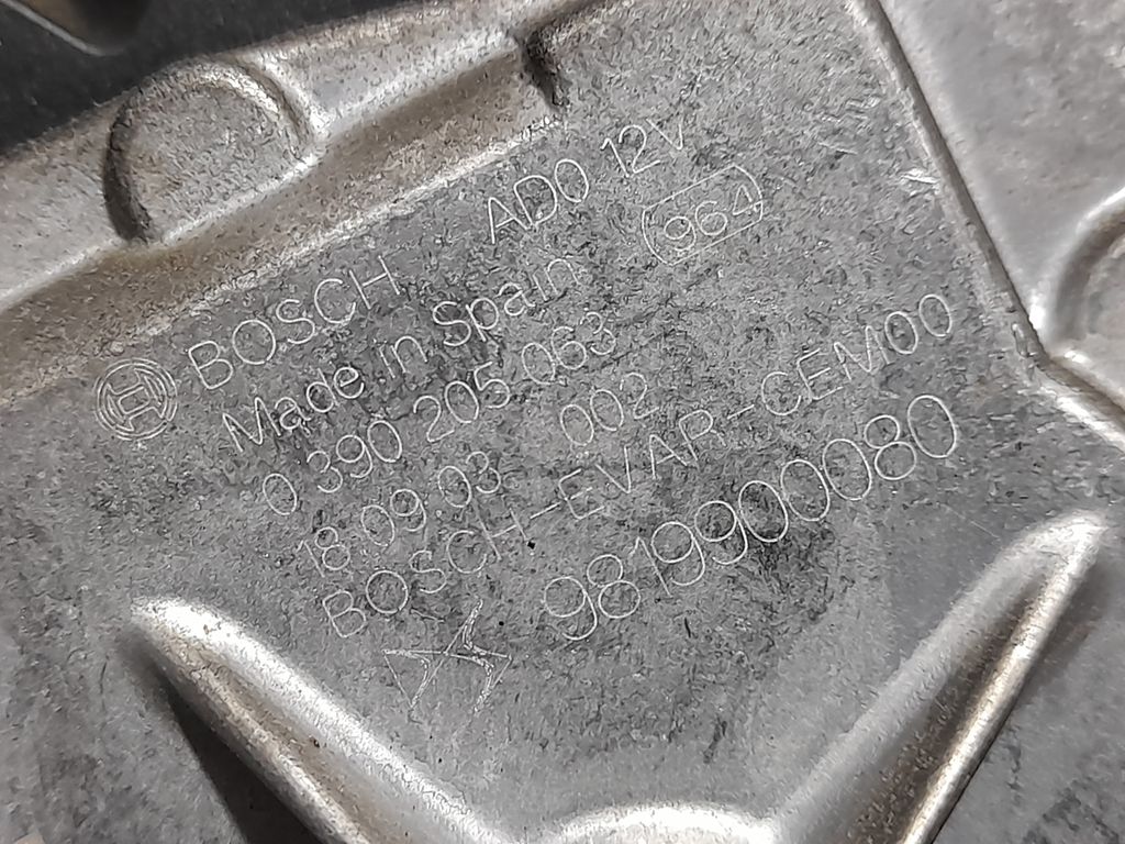 Motor Limpia Trasero Para Ds 7 Crossback