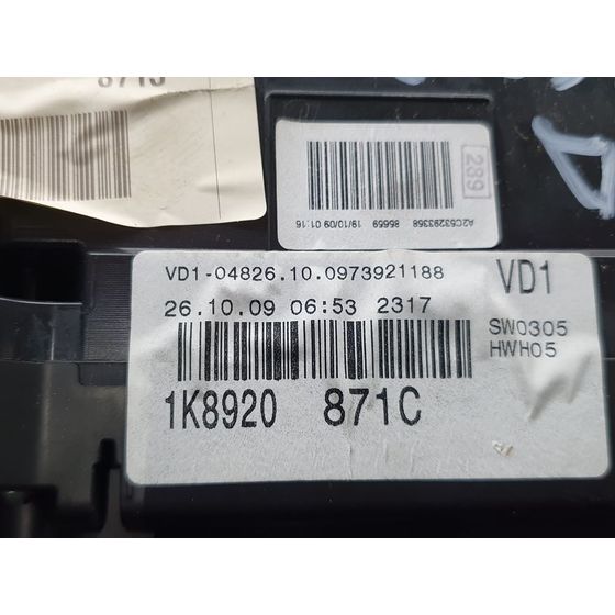 Cuadro Instrumentos Para Volkswagen Scirocco