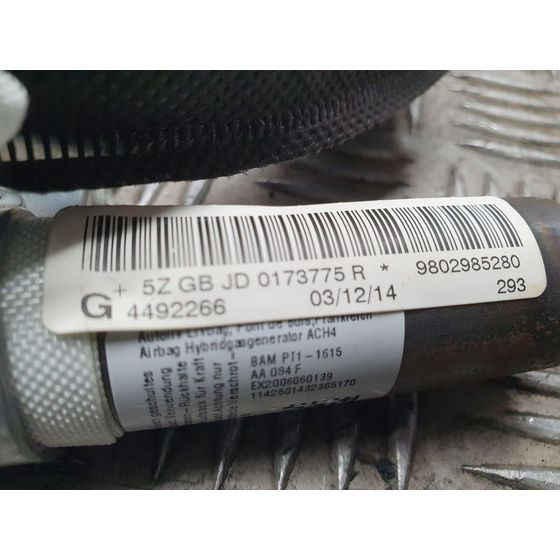 Airbag Cortina Delantero Izquierdo para Peugeot 508