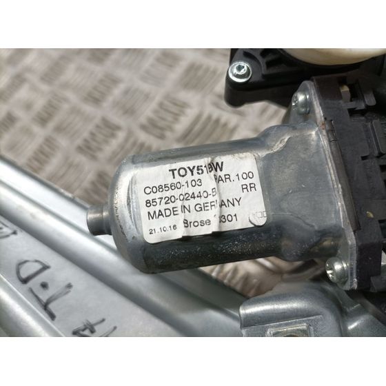 Elevalunas Trasero Derecho Para Toyota Auris