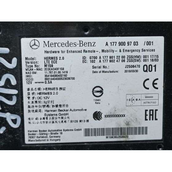 Modulo Electronico Para Mercedes Clase A