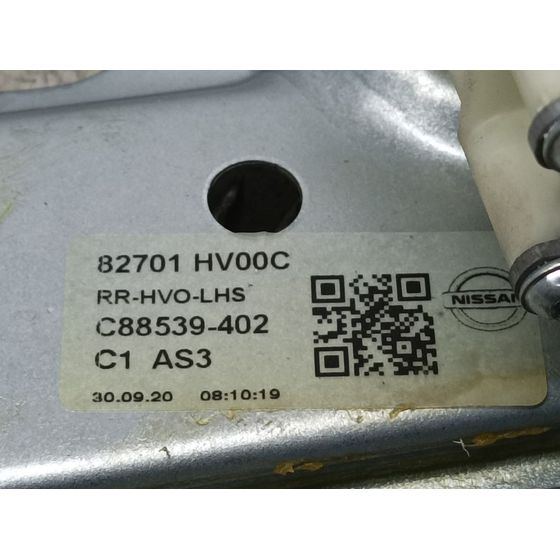 Elevalunas Trasero Izquierdo Para Nissan Qashqai