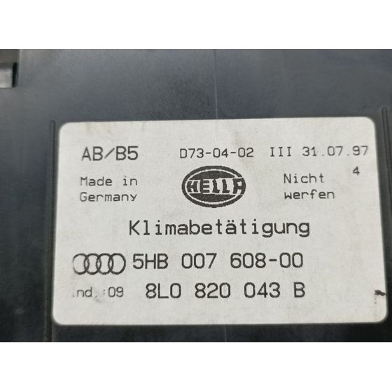 Mando Climatizador Para Audi A4 Berlina