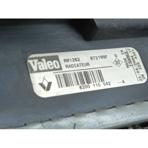 Radiador Agua Para Renault Megane Ii Berlina 5P