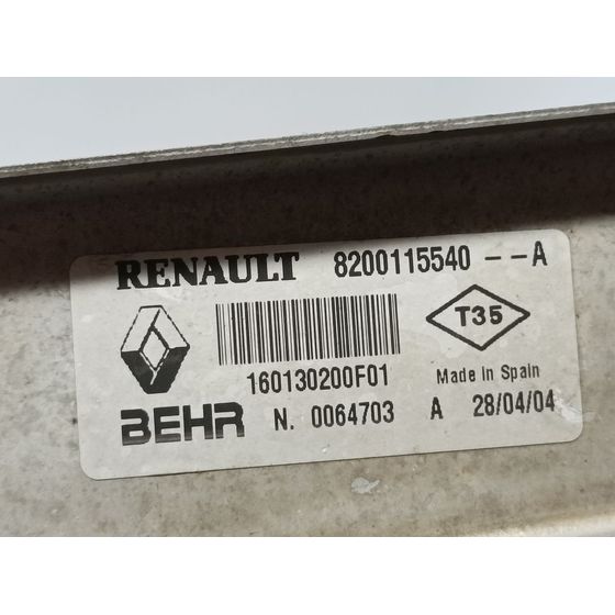 Intercooler Para Renault Megane Ii Berlina 5P