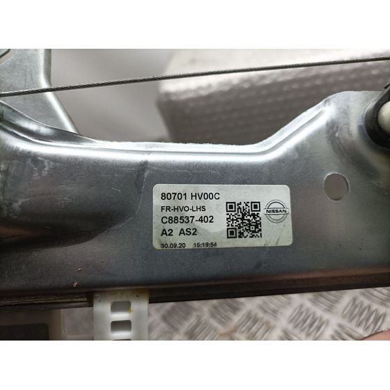Elevalunas Delantero Izquierdo Para Nissan Qashqai