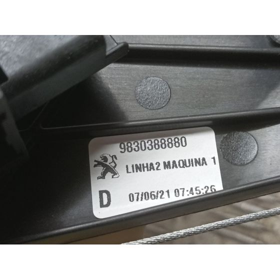 Elevalunas Trasero Derecho Para Peugeot 3008