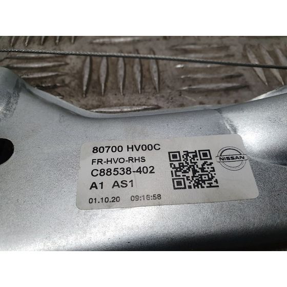 Elevalunas Delantero Derecho Para Nissan Qashqai