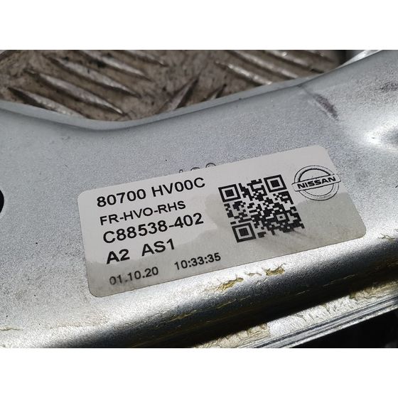 Elevalunas Delantero Derecho Para Nissan Qashqai
