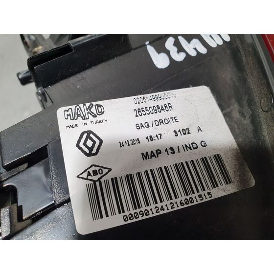 Piloto Trasero Derecho Para Renault Clio Iv