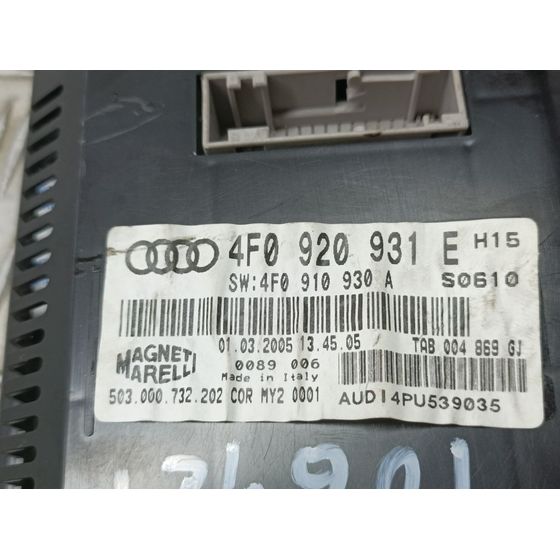Cuadro Instrumentos Para Audi A6 Berlina
