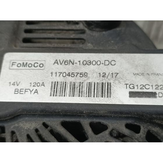 Alternador Para Ford Fiesta