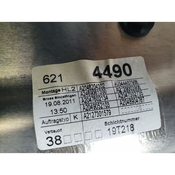 Elevalunas Trasero Izquierdo Para Mercedes Clase C  Lim.