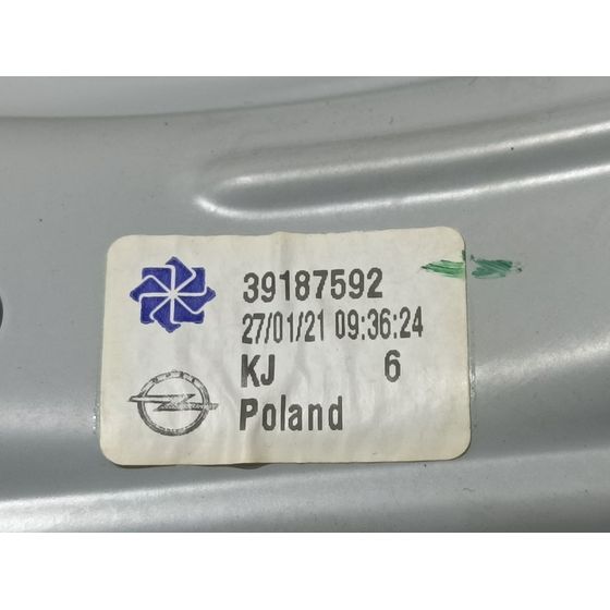 Elevalunas Trasero Derecho para Opel Crossland X
