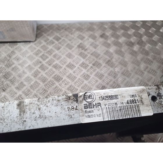 Radiador Agua Para Citroen Jumper Caja Cerrada, Techo Sobreelevado