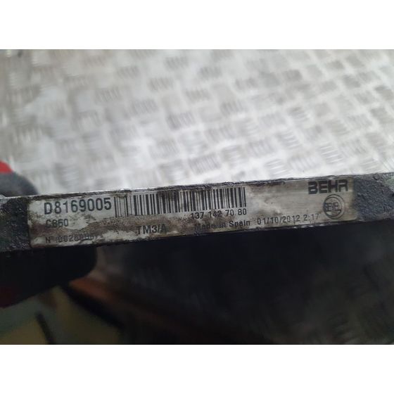 Condensador / Radiador Aire Acondicionado para Citroen Jumper Caja Cerrada, Techo Sobreelevado