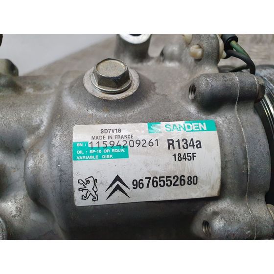 Compresor Aire Acondicionado Para Citroen Jumper Caja Cerrada, Techo Sobreelevado