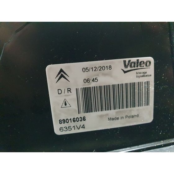 Piloto Trasero Derecho Para Citroen C5 Berlina