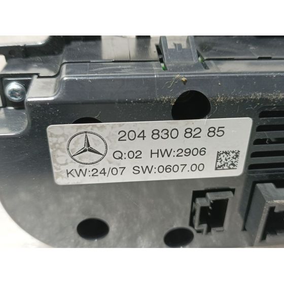 Mando Climatizador para Mercedes-Benz Clase C (W204) Berlina