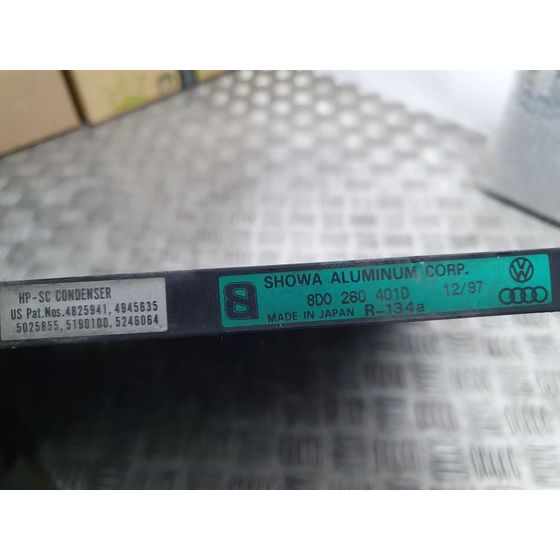 Condensador / Radiador Aire Acondicionado Para Volkswagen Passat Berlina