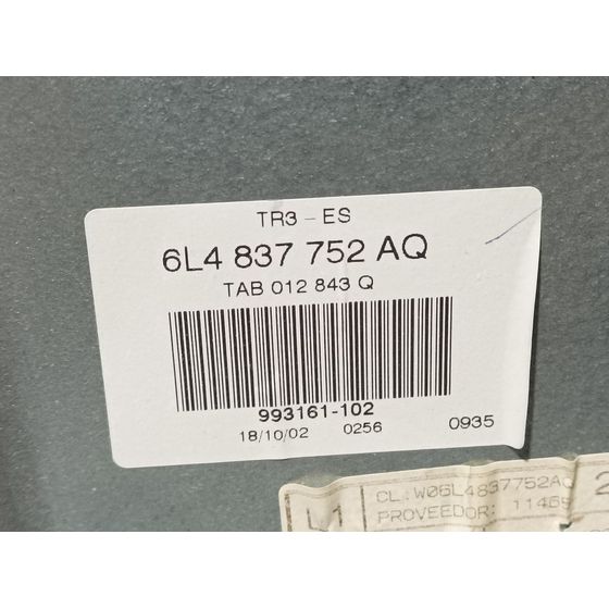Elevalunas Delantero Derecho Para Seat Ibiza