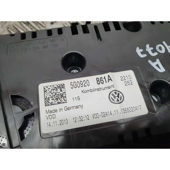 Cuadro Instrumentos Para Volkswagen Golf Vii Lim.