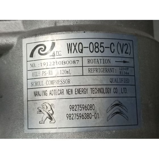 Compresor Aire Acondicionado para Opel Corsa F