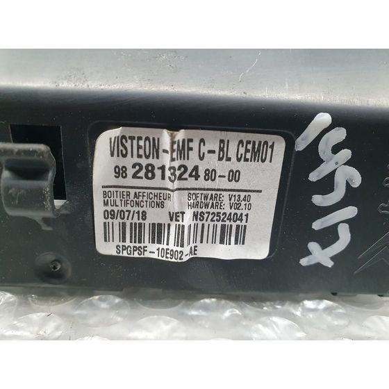 Pantalla Multifuncion Para Peugeot Expert Furgón