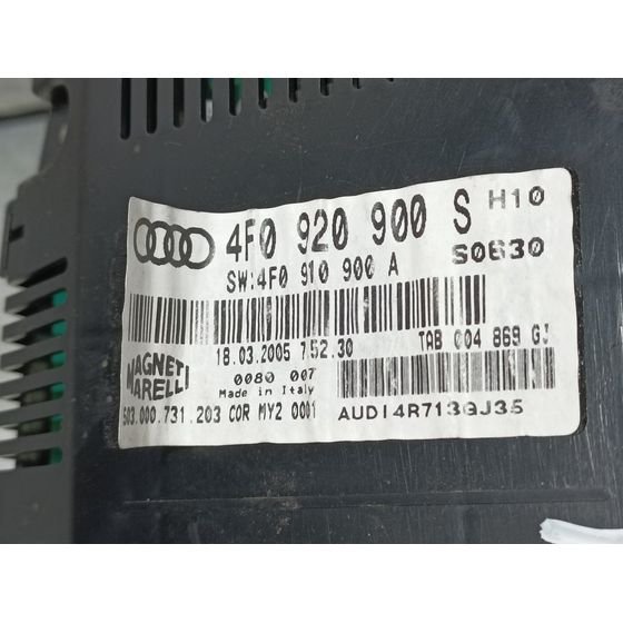 Cuadro Instrumentos Para Audi A6 Berlina