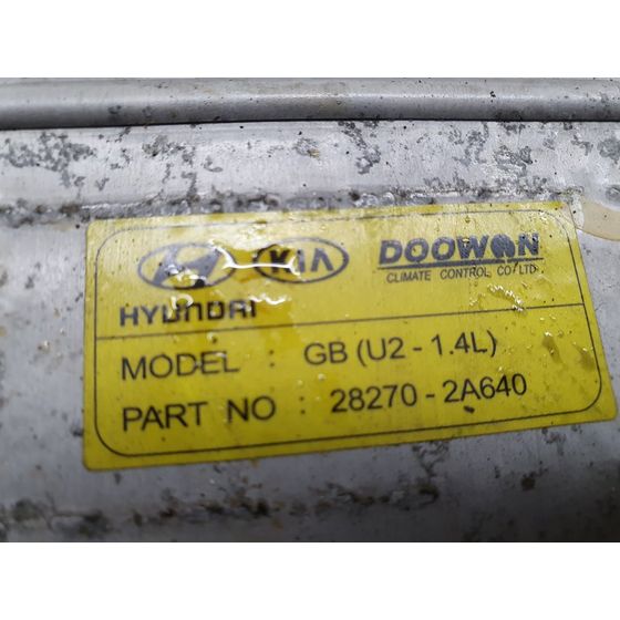 Intercooler Para Hyundai I20 Coupe