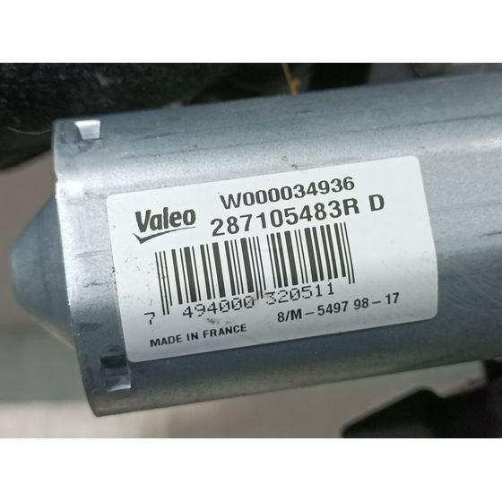 Motor Limpia Trasero Para Renault Clio Iv
